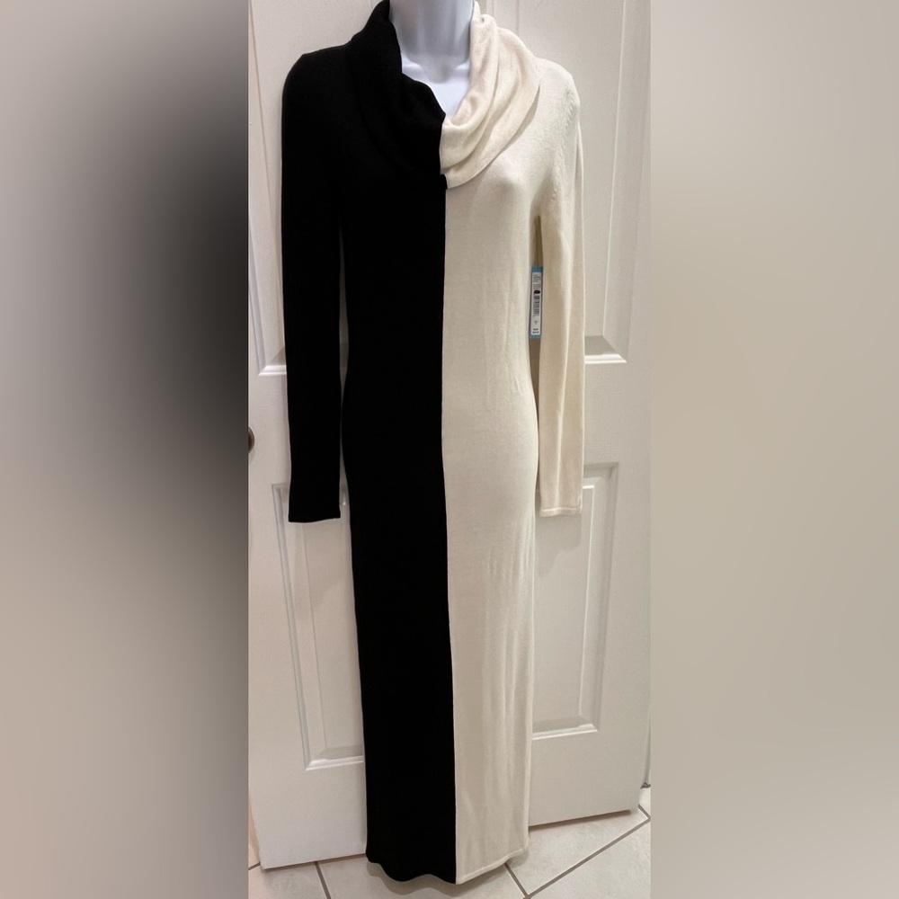 Alice & Olivia Jori two color long dress NWT